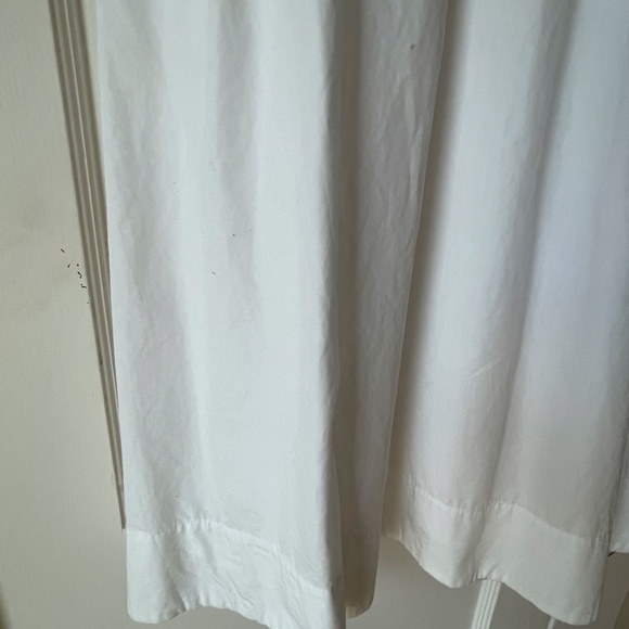 White XS Aritzia Babaton Poplin Midi Dress - Picture 7 of 9